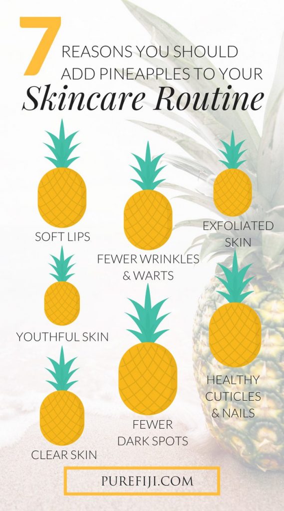 Beauty Benefits Pineapple Infographic1